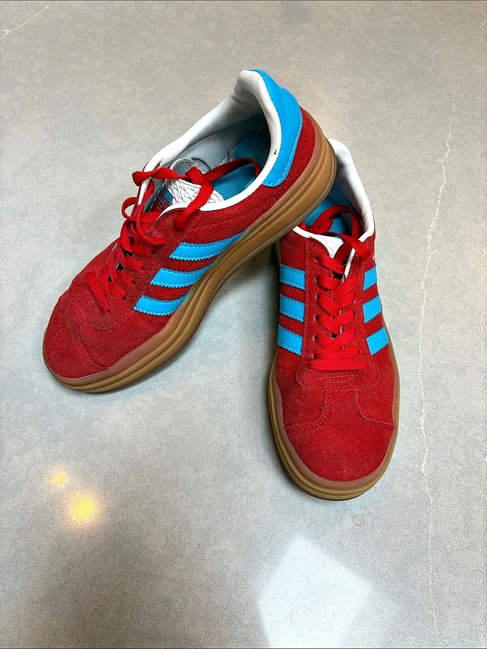 adidas Handball Spezial Sneakers Red & Blue US 8.5